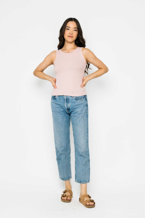 Leanne-Crew Neck Tank